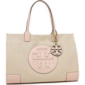 Tory Burch Ella Canvas Canvas Tote New never opened